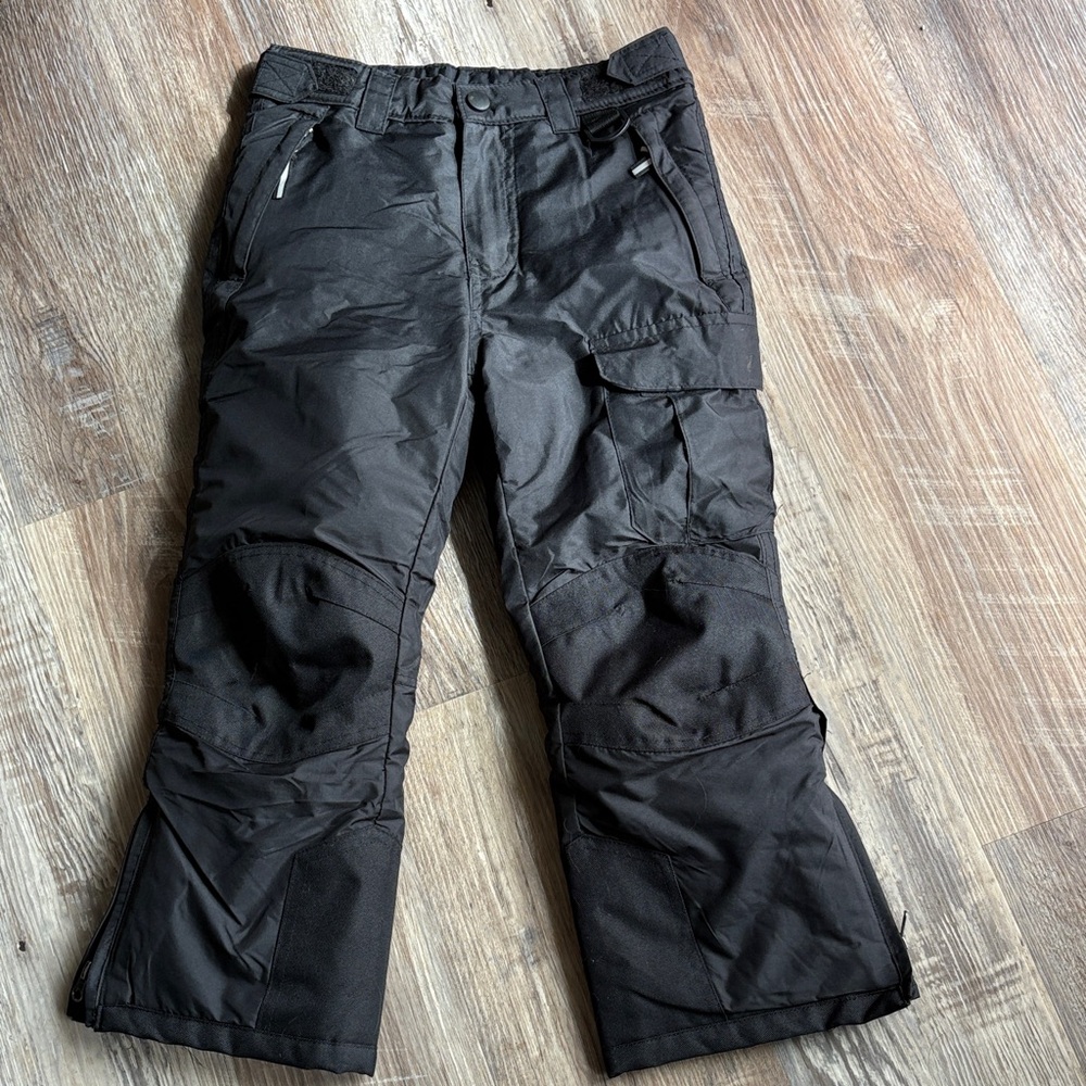 ❄️ AQ/AQ Black Kids Cargo Snow Pants